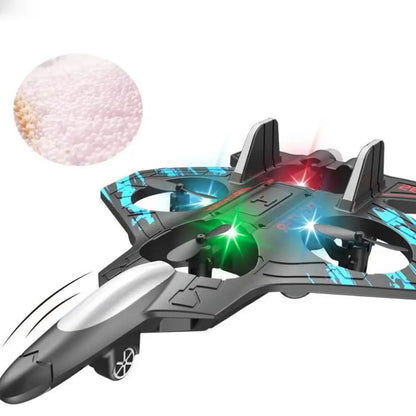Aeroflux Rc Jet Plane Glider – .4G Remote Control Stunt Aircraft With Led 15616276332924-1