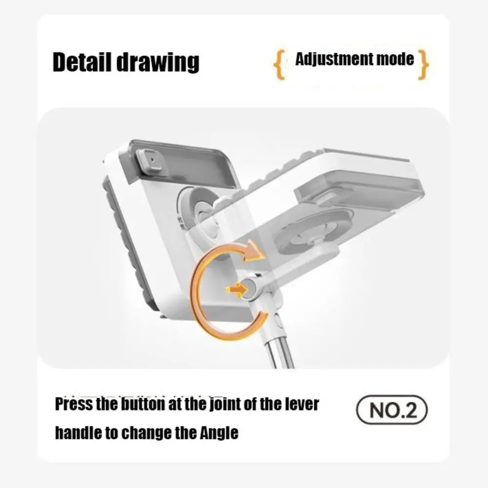 Extendable Window Cleaner With Durable Sponge Head 11690571596044-1