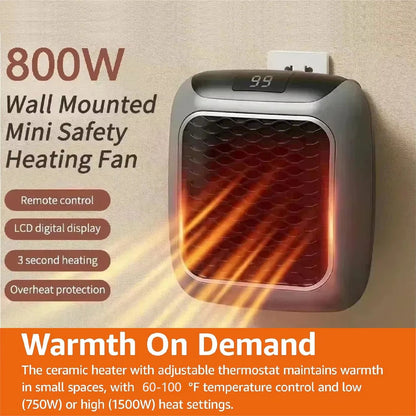 Portable Electric Space Heater - Compact & Energy-Efficient Heating Solution SH1751817214987860672