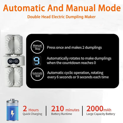 Fully Automatic Household Dumpling Machine - Dumpling Making Tool 7826913558726-1