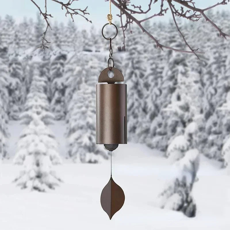 Deep Resonance Serenity Bell - Outdoor Musical Wind Chime and Home Decor (6x6x48CM) 7834118750406-1