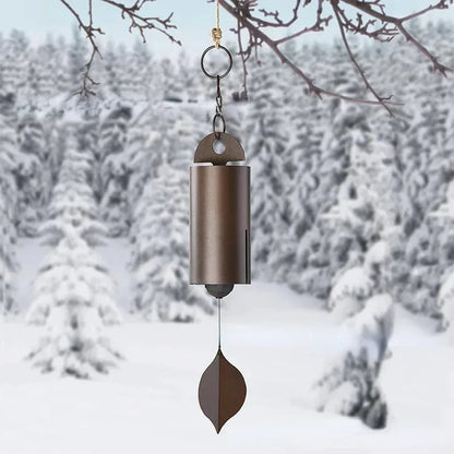Deep Resonance Serenity Bell - Outdoor Musical Wind Chime and Home Decor (6x6x48CM) 7834118750406-1