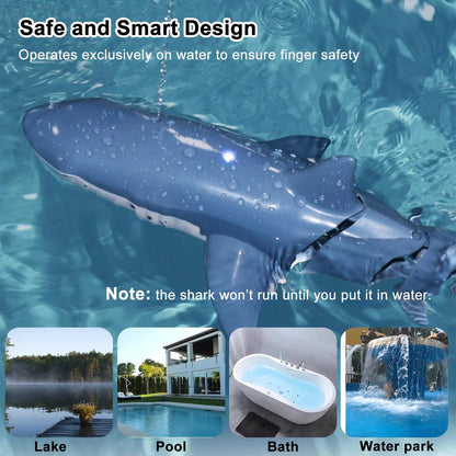 Sharky Remote Controlled Swimming Shark Toy 8561608425818-1