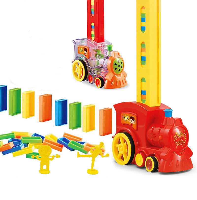 Domino Setting Toy Train For Children