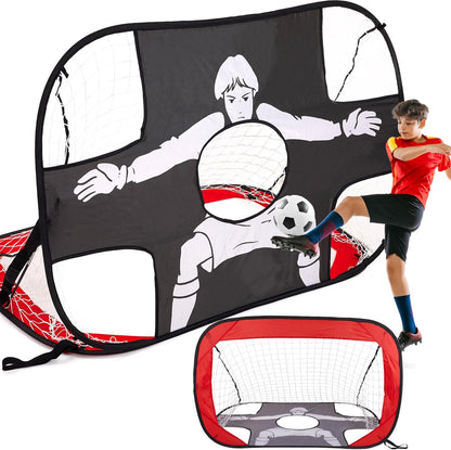 Foldable Portable Football Goal Net Outdoor Sports Training Equipment 8380459188381-1