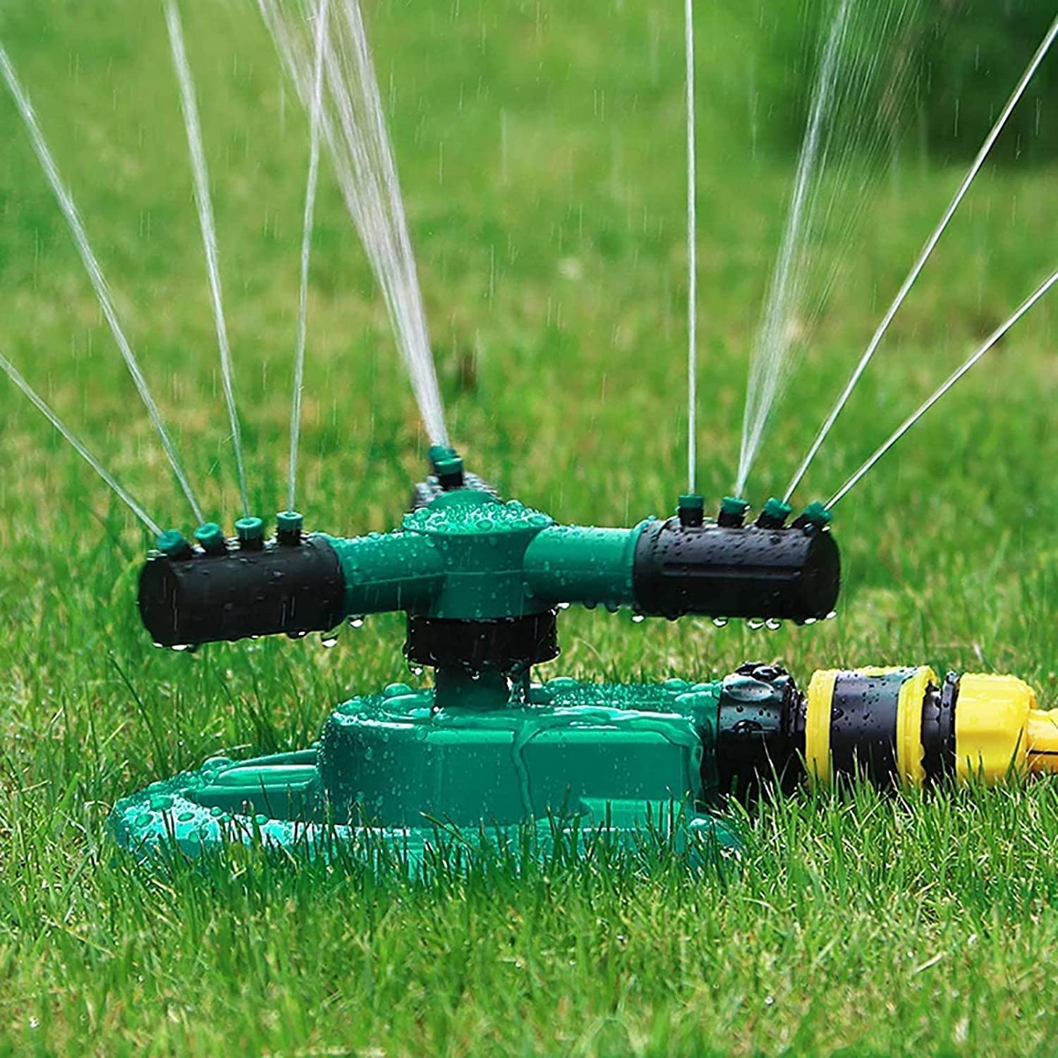 360 Degree Automatic Rotating Garden Lawn Water Sprinklers System