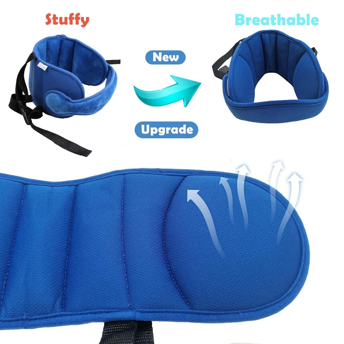 Adjustable Car Seat Sleeping Head Support for Child Safety (2+ Y) 257970