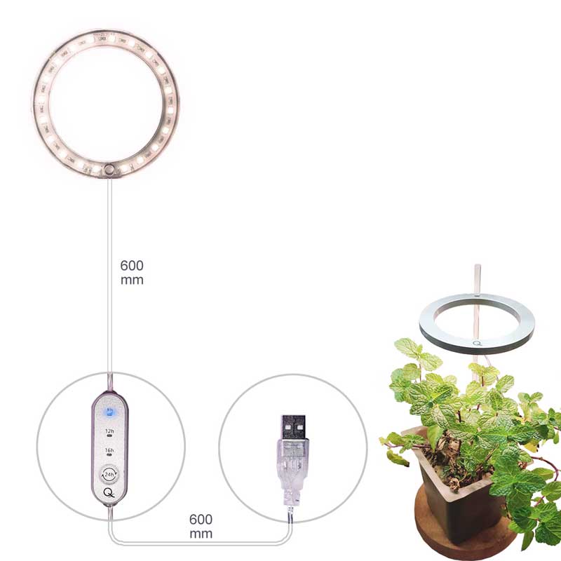 Grow lights for indooe plants 6849890615396-1