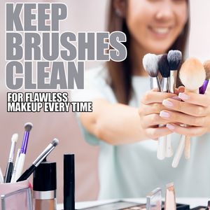 3-In-1 Makeup Brush Cleaner