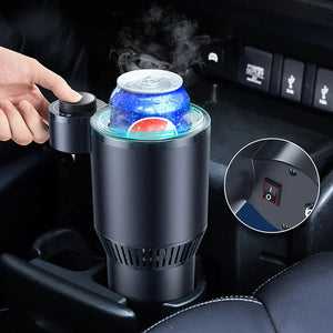 Smart Digital Car Cup Holder – Cooler And Heater In One