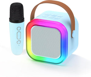 Portable Bluetooth Karaoke Machine With Rgb Subwoofer