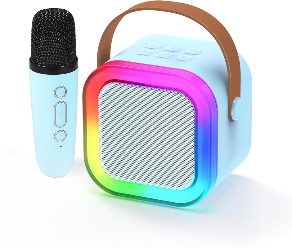 Portable Bluetooth Karaoke Machine With Rgb Subwoofer