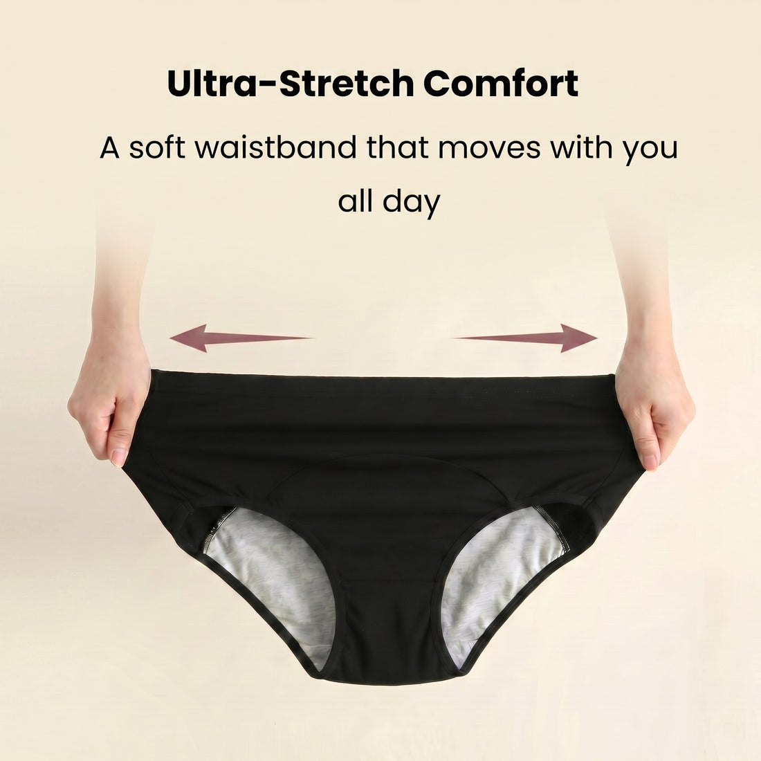 Day-to-Night Leakproof Briefs (3-Pack)