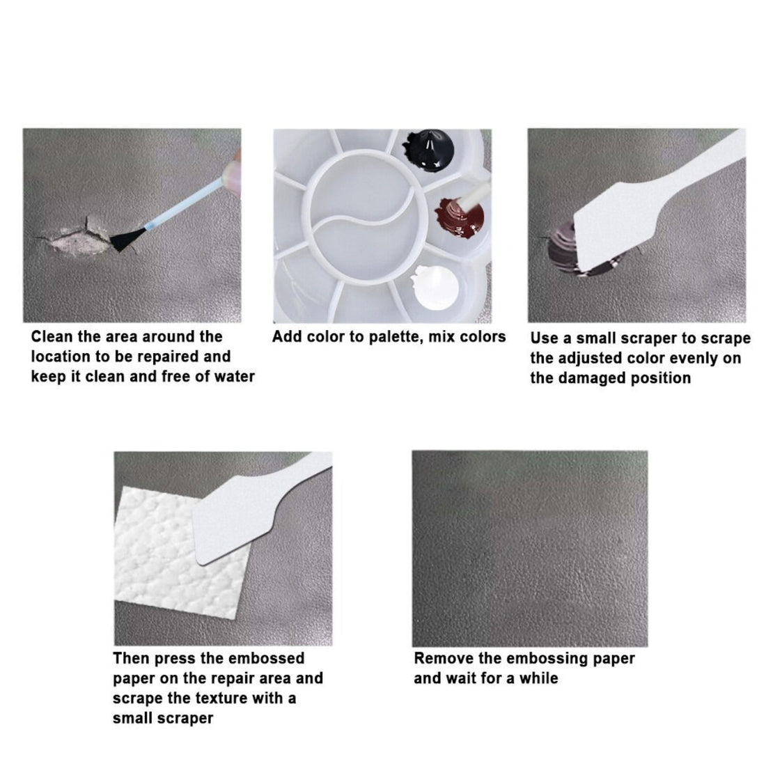 Professional Leather Repair Gel Paste For Sofa Car Seat Surface Restoration 20ml 6851398860900-1