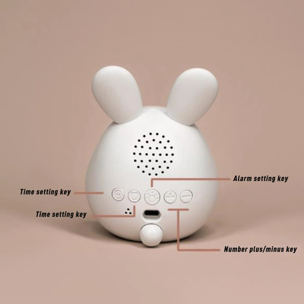 LED Cartoon Alarm Clock – Digital Display with Voice Control & Rechargeable Batter 9686234267990-1