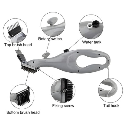 BBQ Steam Cleaning Brush | Ergonomic, Dishwasher Safe & Chemical-Free for Effortless Grill Cleaning 9945608880449-1