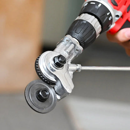 Electric Drill Plate Cutter - Metal Nibbler Drill Attachment with Adapter 7767666786502-1