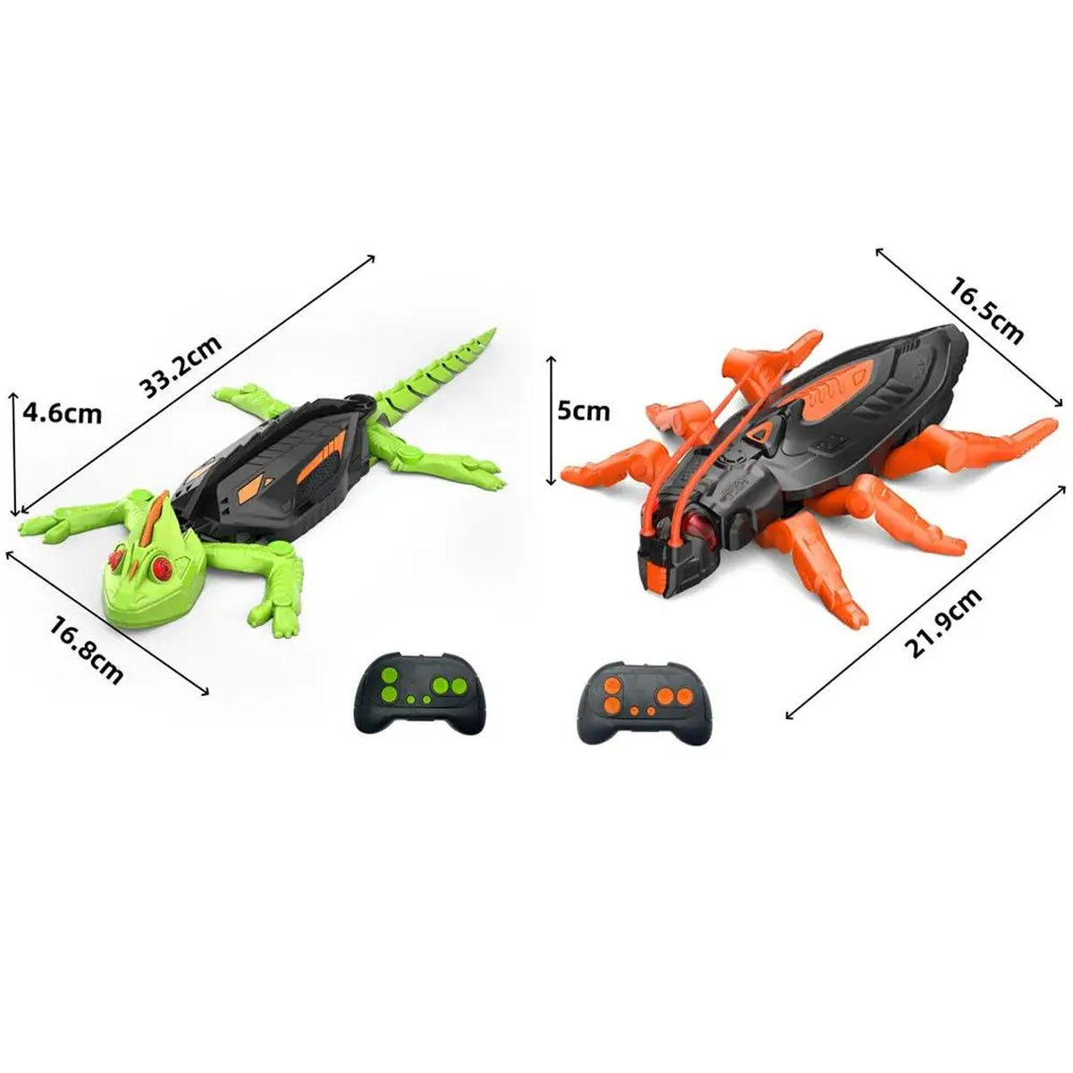 Wall Crawler Gecko - Led Rc Toy For Indoor Family Fun & Prank Gifts 9922844262690-1