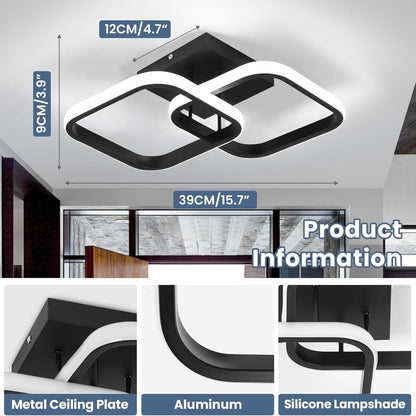 LED Ceiling Light – Compact Round Design for Focused Illumination 9578867097942-1