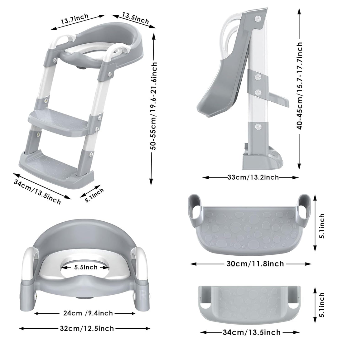 Toddler Potty Training Seat for Stress Free Bathroom Moments 14988200313158-1