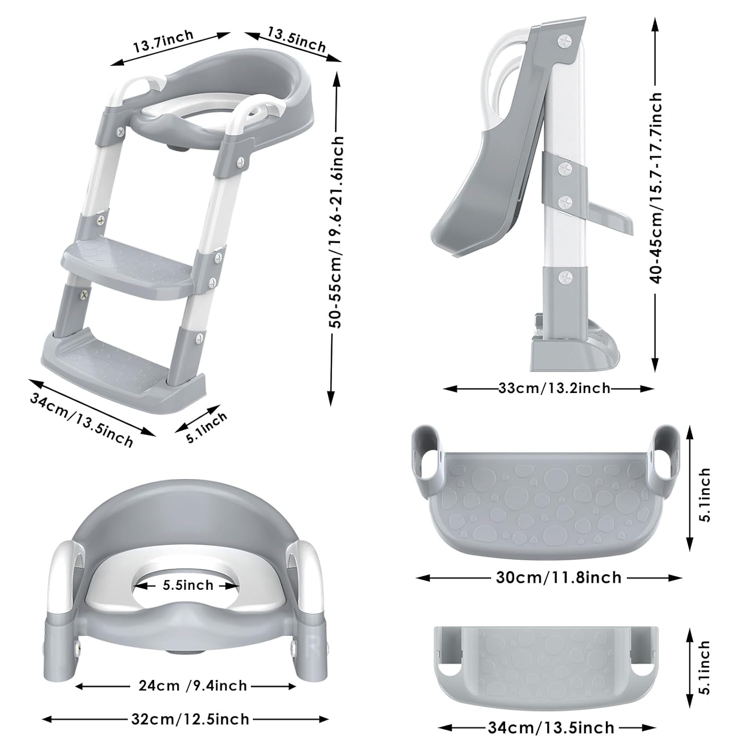Toddler Potty Training Seat for Stress Free Bathroom Moments 14988200313158-1