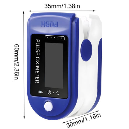 Non Invasive Fingertip Pulse Oximeter - Accurate SpO2 & Pulse Rate Monitoring with OLED Display for Health Tracking Anytime, Anywhere