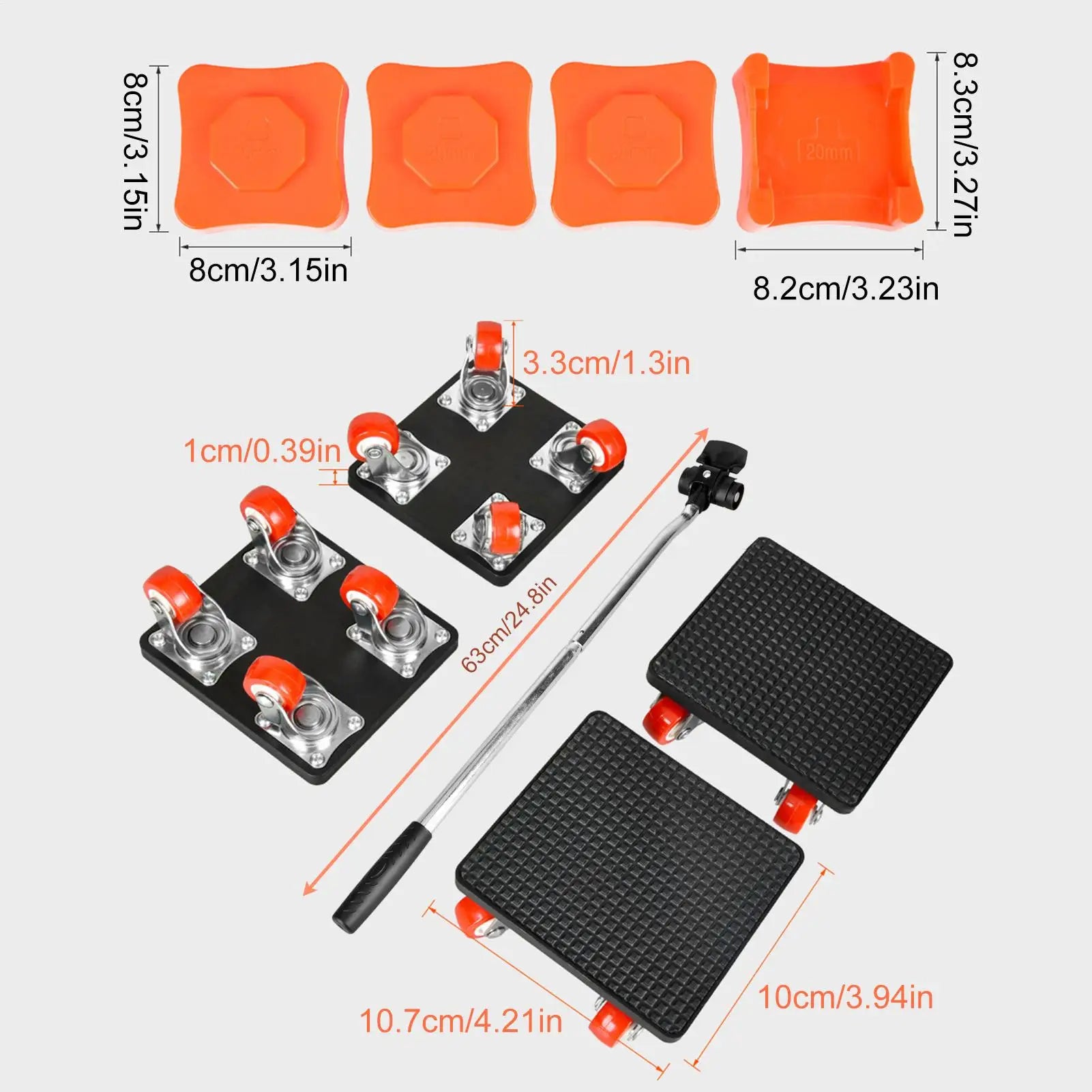 9Pcs Heavy Furniture Mover & Lifter Set 8035495051311-1