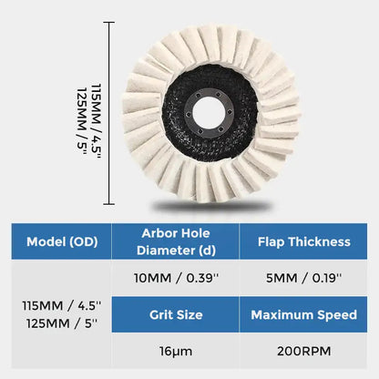 Surface Polishing Wheel for Instant Shine and Flawless Restoration 15101086892358-1