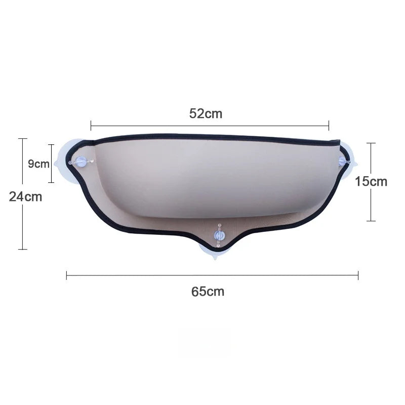 Cat Window Perch Hammock for Car or Home Use 10035494584621-1