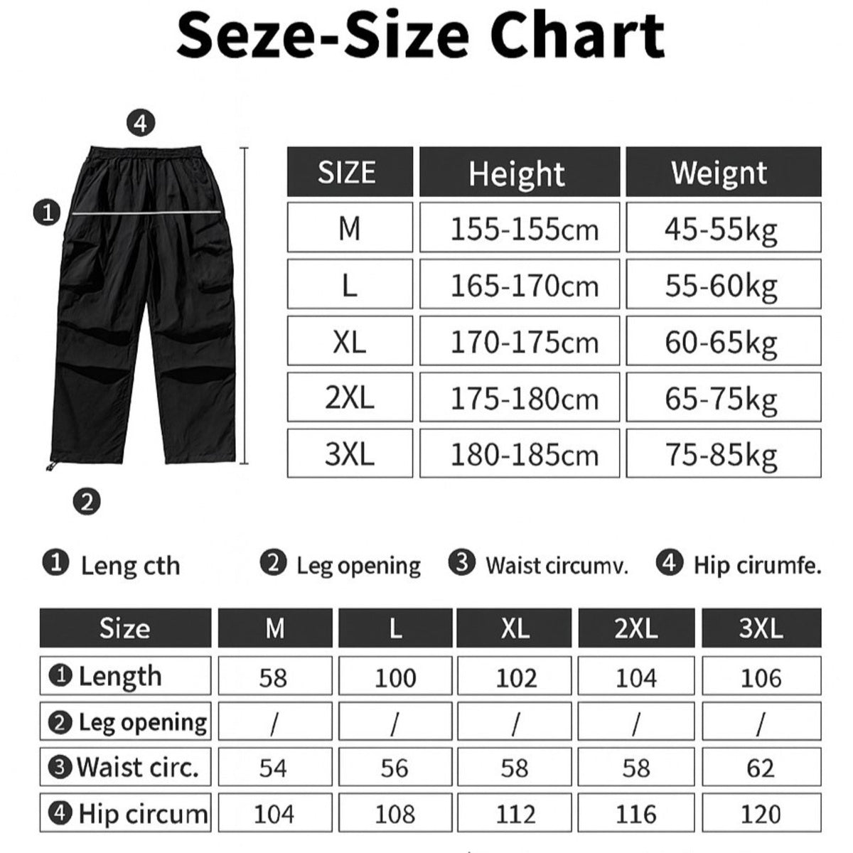 Men's Water-Resistant Cargo Pants - Outdoor & Hiking Gear SH1751817214987860700