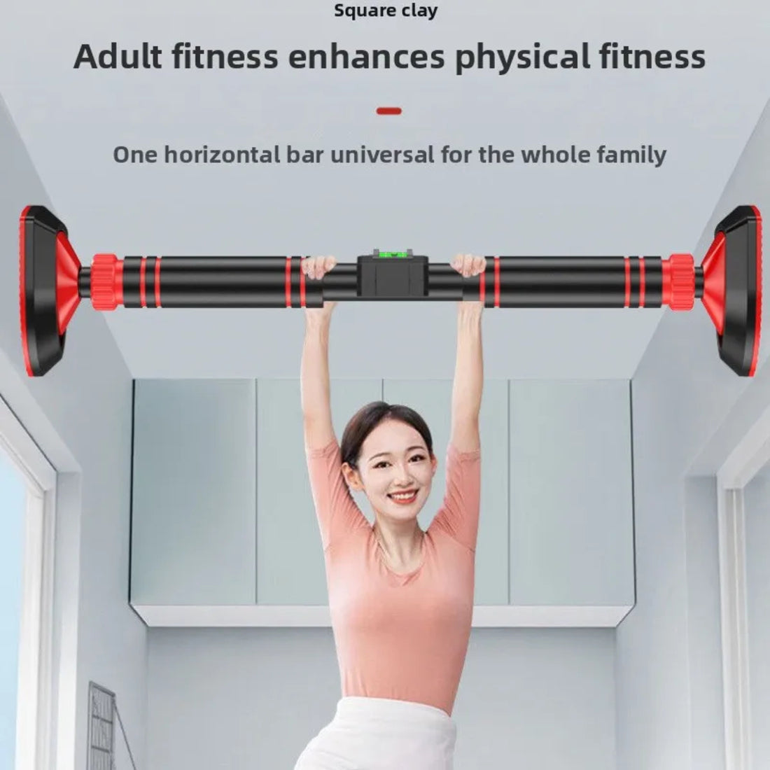 Pull Up Bar for Doorway Strength Training and Upper Body Workouts