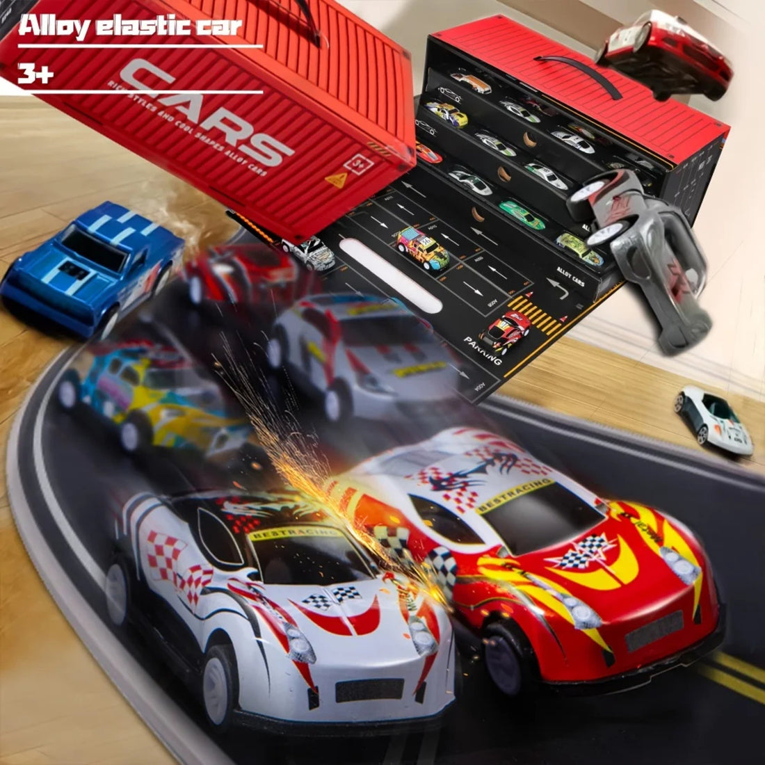 Speed Wheels - Super Fast & Tough - 48 Racing Cars (4+) BBO-016614