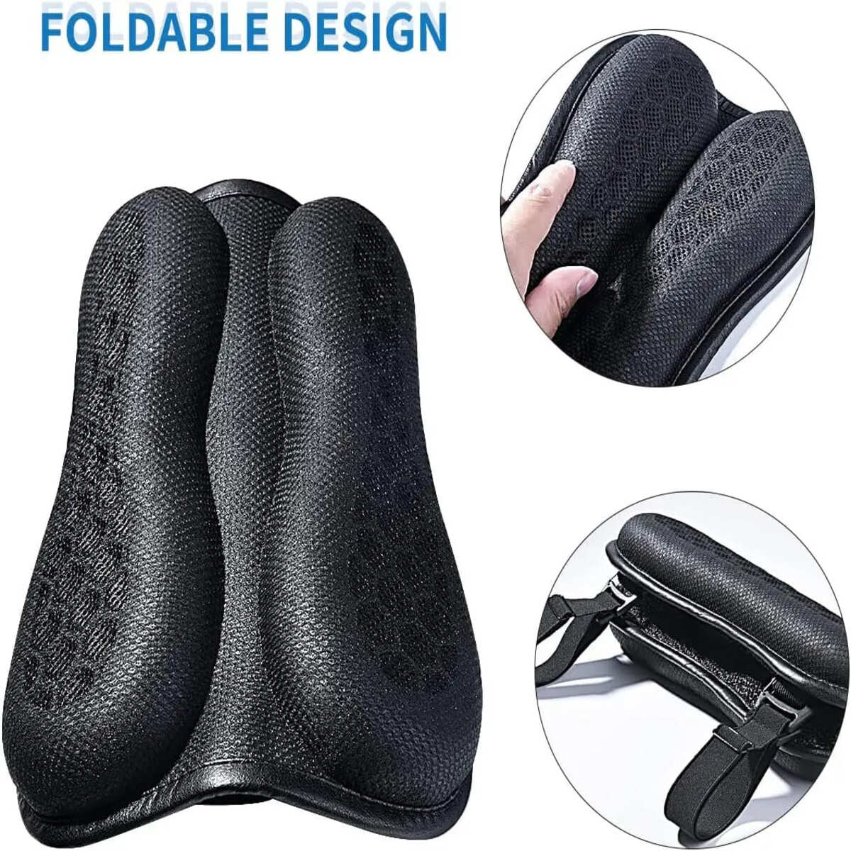 Moto 3D Honeycomb Shock Cushion - Advanced Shock Relief Seat Cushion 8144628580550-1