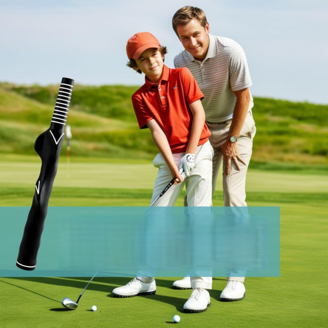 Golf Grip Training Aid - Practice Aid Golf Grip Trainer Accessory 8285131079878-1