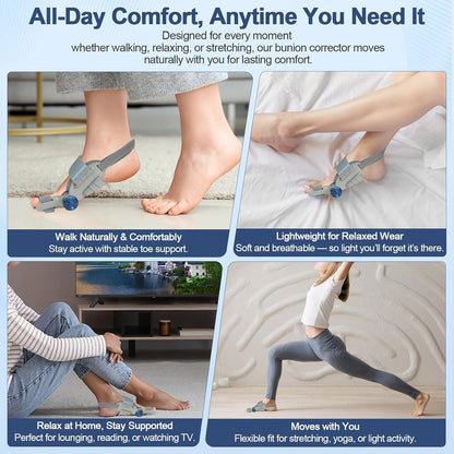 Orthopedic Toe Alignment Support Corrector Foot Pain Adjustment Brace 11588970905868-1
