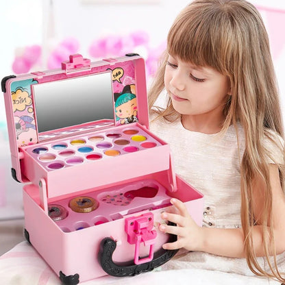 Glamour Beauty Kit - Washable Make-Up Kit For Children With Bag 10206867030280-1