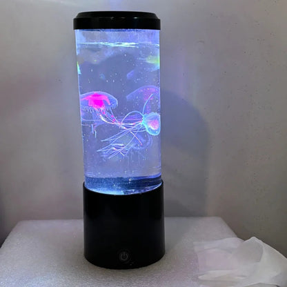 Soothing Led Jellyfish Aquarium Lamp With Color Changing Sensory Lights