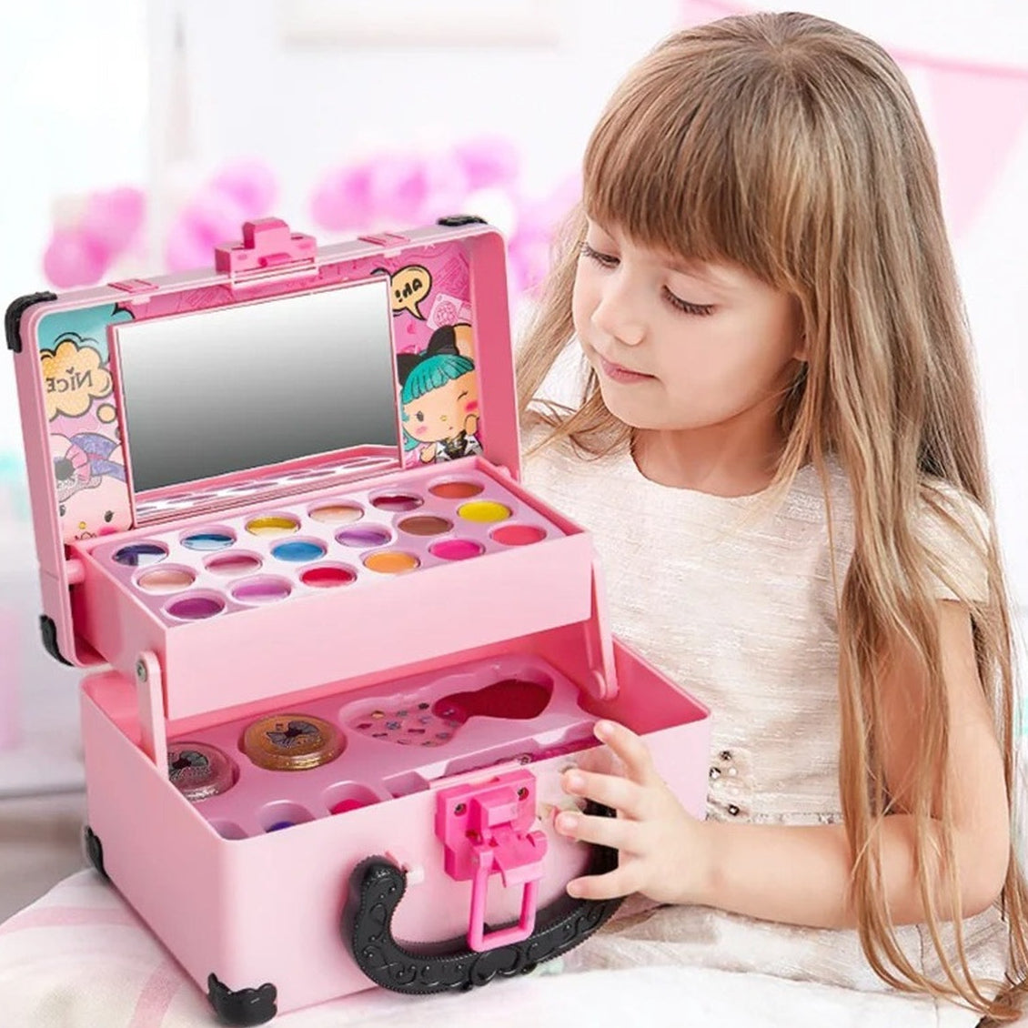 Washable Non Toxic Kids Makeup Set Fun Safe Educational Play (3+ years) 14906041991494-1