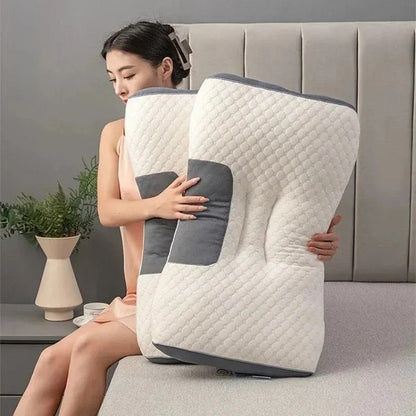 Orthopedic Memory Foam Neck Pillow For Pain Relief, Restful Sleep 14902381478214-1