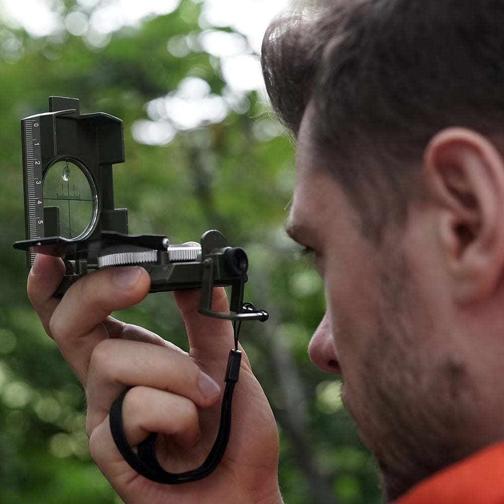 Military Compass | Waterproof Aluminum Alloy | Clinometer & Sighting Lens | Survival, Camping & Hiking 15146751164742-1