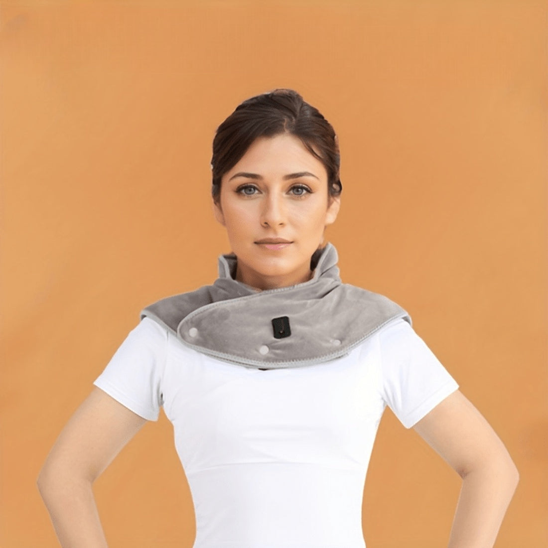 Neck Heating Pad & Massager - Neck and Shoulder Heat for Muscle Relaxation 9847545102657-1