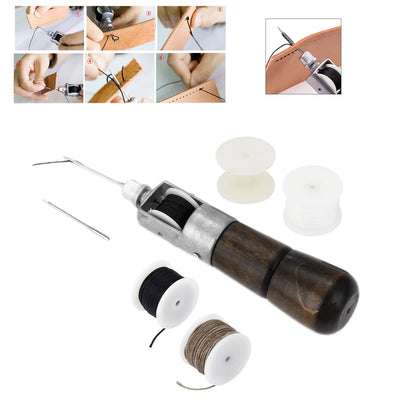 Professional Leather Stitching Tool Set For Craft Repair Handwork Projects 11529519497484-1