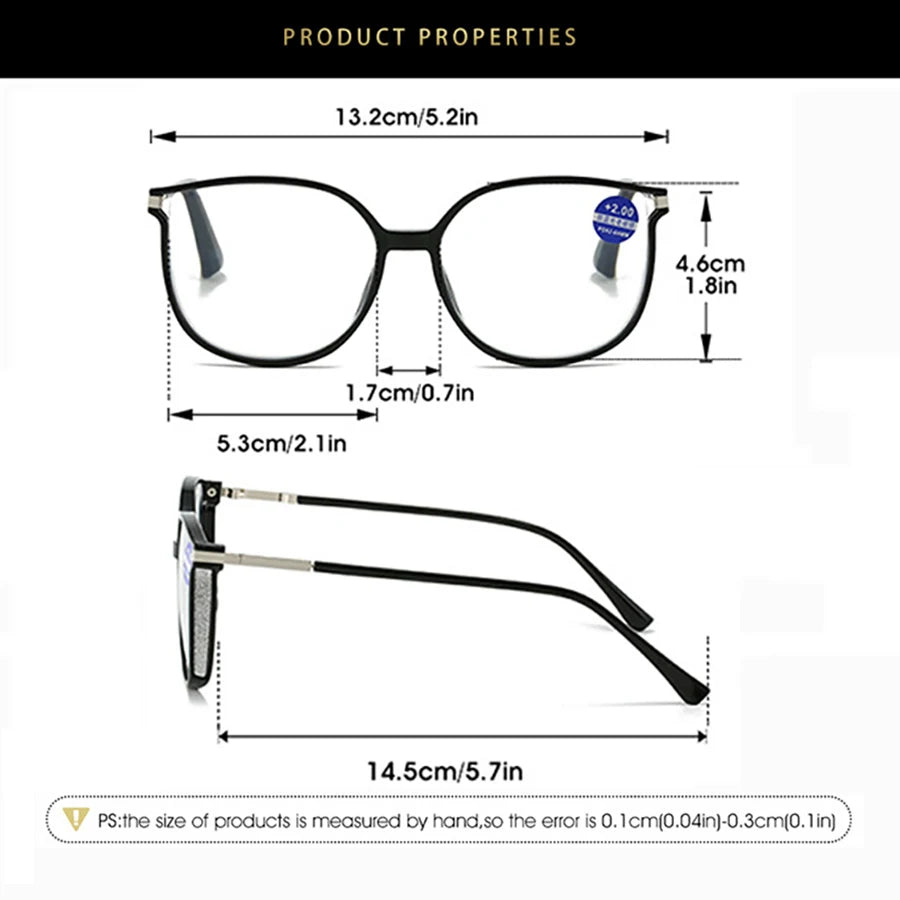 Stylish Reading Glasses for Clear, Comfortable, and Strain-Free Vision 15101088301382-1