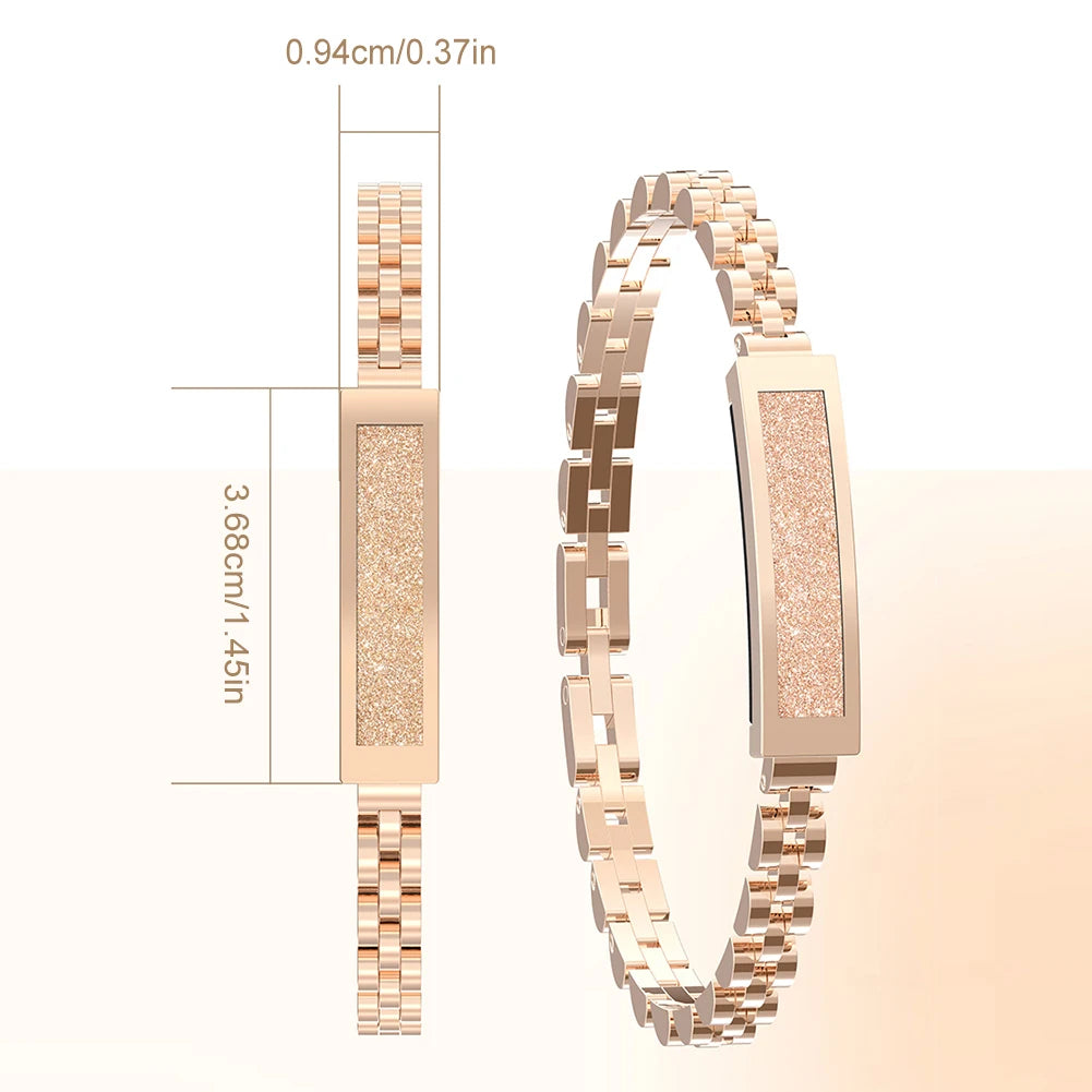 Smart Bracelet for Women – Stylish Bluetooth Activity Tracker with Sports Modes & App Notifications 8520234959046-1