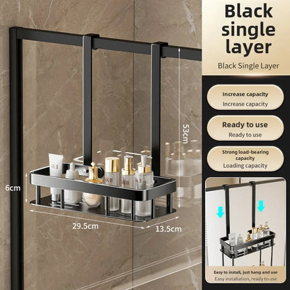 Stainless Steel Bathroom Hanging Caddy Rack 9782712729886-1