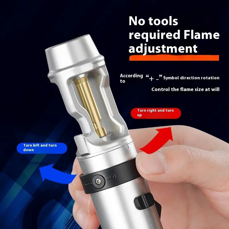 Portable Adjustable Refillable Butane Jet Lighter 8858680230125-1
