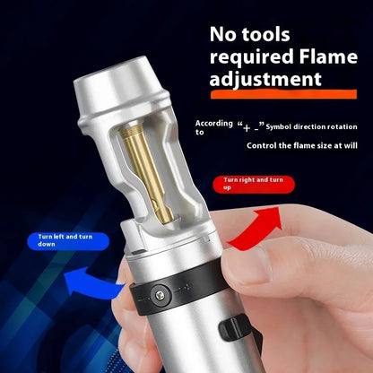 Portable Adjustable Refillable Butane Jet Lighter 8858680230125-1