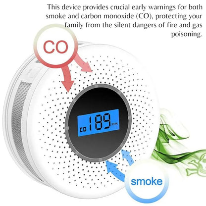 SafeAlert 2-in-1 Smoke & Carbon Monoxide Detector – Maximum Home Protection SH1751817214987860882