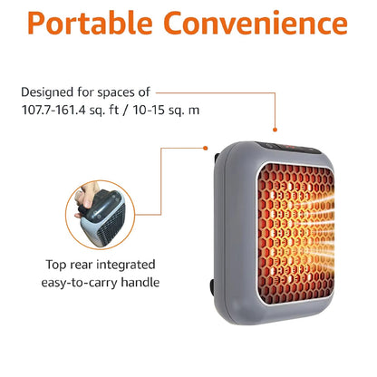 Portable Electric Space Heater - Compact & Energy-Efficient Heating Solution SH1751817214987860672