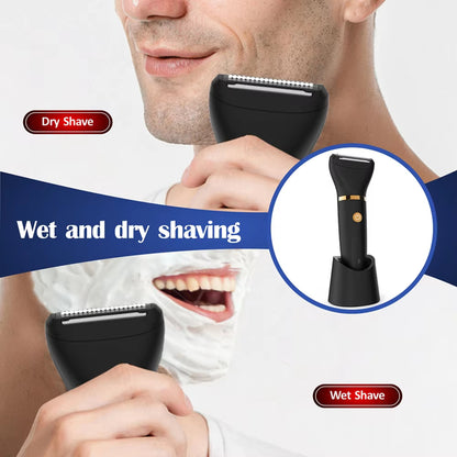 3 in 1 Waterproof Body Groin Trimmer for Men 10667563811150-1
